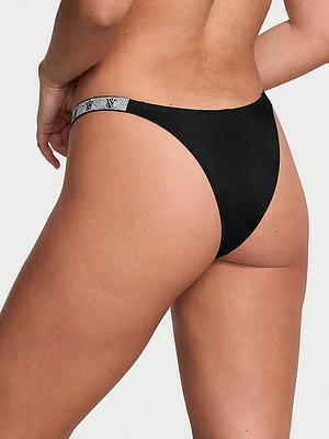 Shine Strap Brazilian Panty