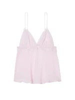 Honeysuckle Chiffon Tank Top