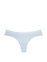 Logo Cotton Thong Panty