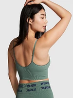 Seamless Longline Scoop Bra