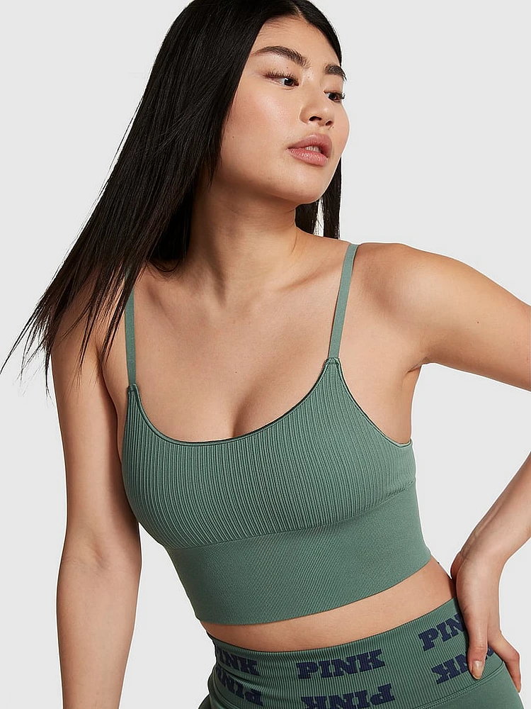 Seamless Longline Scoop Bra