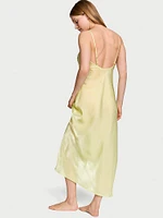 Organza Midi Slip Dress