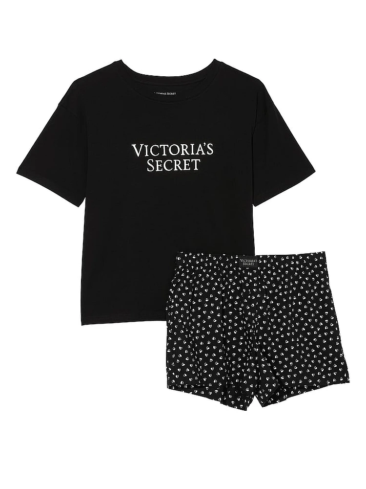 Cotton Short Tee-Jama Set