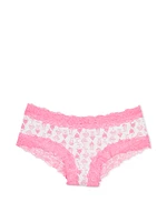 Cotton Heart-Trim Cheeky Panty