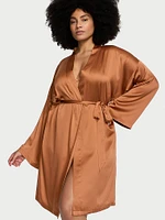 Satin Midi Robe