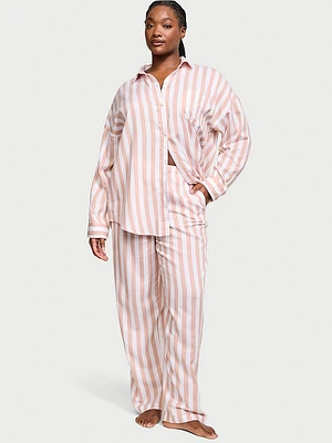 Modal-Cotton Long Pajama Set