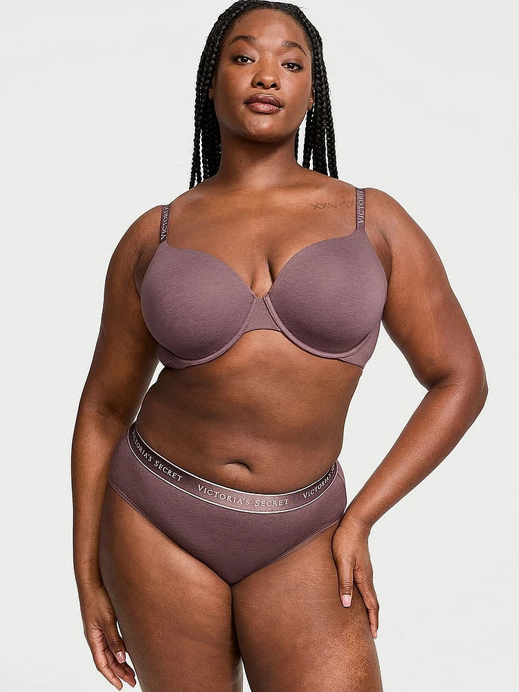 Cotton Lightly Lined Full-Coverage Bra