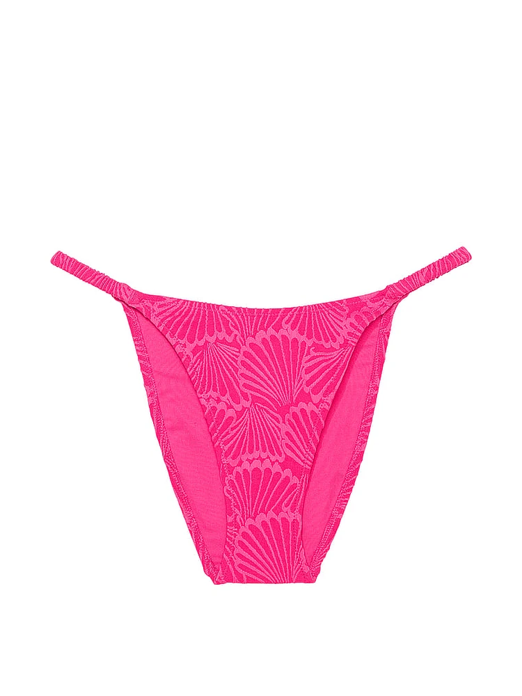Scrunchie String Bikini Bottom