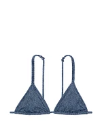 Scrunchie Triangle Bikini Top