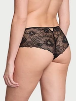 Shimmer Lace Lace-Up Cheeky Panty