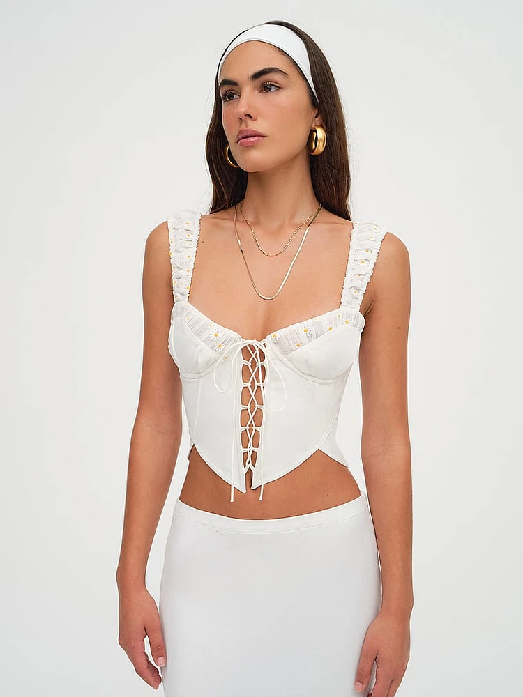 Tilly Denim Corset