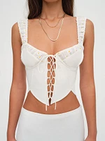 Tilly Denim Corset