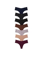 5-Pack No-Show Thong Panties