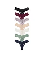 12-Pack Thong Panties Holiday Advent Calendar