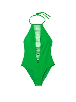 VS Archives Swim Strappy High-Neck One-Piece Swimsuit