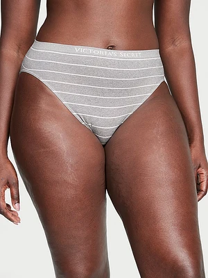 Seamless High-Leg Brief Panty