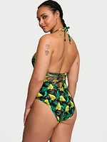VS Archives Swim Strappy High-Neck One-Piece Swimsuit