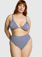 High-Waist Cheeky Bikini Bottom