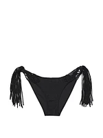 VS Archives Swim Macrame Fringe Cheeky Bikini Bottom