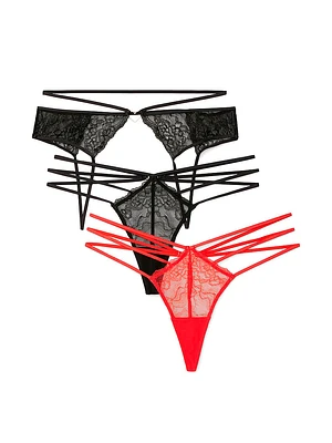 Super Sexy Thong Panty Pack of 3