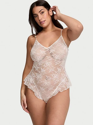 Rose Lace Teddy