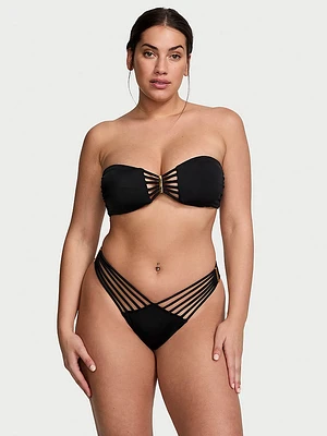 VS Archives Swim Strappy Bandeau Bikini Top