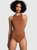 Base Stretch High-Neck Bodysuit
