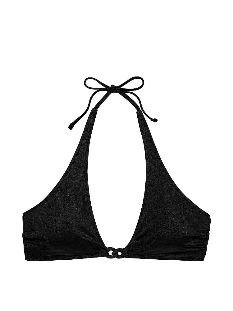 Chain-Link Bralette Bikini Top