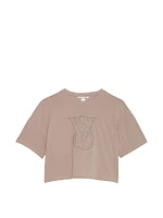 Cotton Cropped T-Shirt