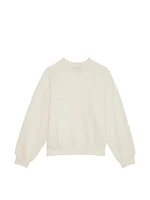 Cotton Fleece Crewneck Sweatshirt