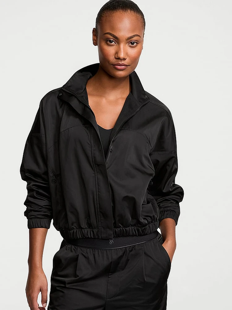 Lux Glossy Sport Full-Zip Jacket