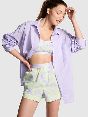 Cotton Poplin Boxer Shorts