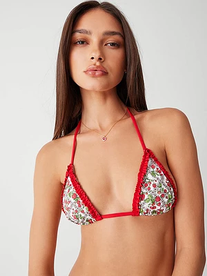 Nick Triangle Halter Bikini Top