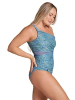 One-Shoulder Shaping Swimsuit