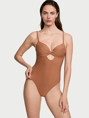 The Twist Removable Push-Up One-Piece Swimsuit