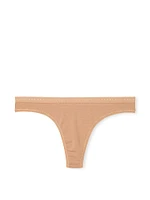 Stretch Cotton Thong Panty