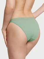 Logo Cotton Tanga Panty