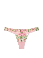 Lily Embroidery Thong Panty