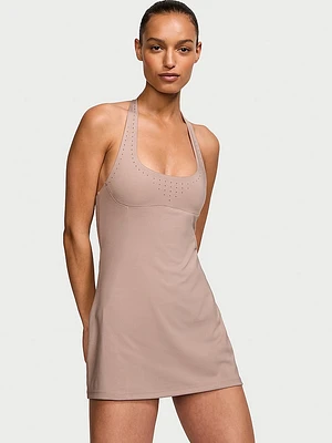 VS Essential Perforated Halter Dress