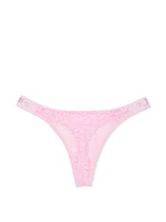 Wink Logo High-Leg Thong Panty