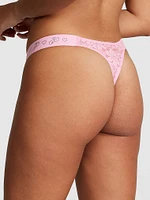 Wink Logo High-Leg Thong Panty