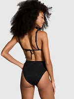 Scrunchie Triangle Bikini Top