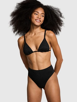 Scrunchie Triangle Bikini Top