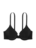 Lightly Lined Full-Coverage Front-Close Pointelle Bra