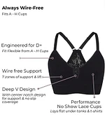 Deep V-Notch Bra