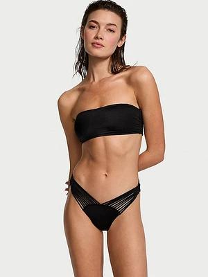 VS Archives Swim Macrame Bandeau Bikini Top