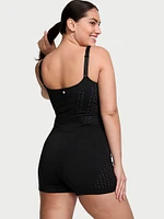 New Style! VS Essential Perforated Short Onesie