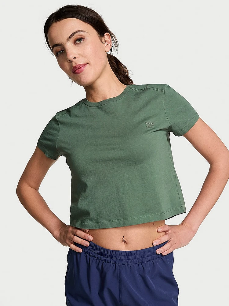 Heritage Cotton Cropped Tee