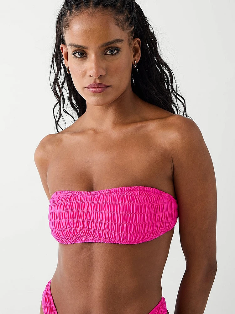 Rosabella Satin Bikini Top