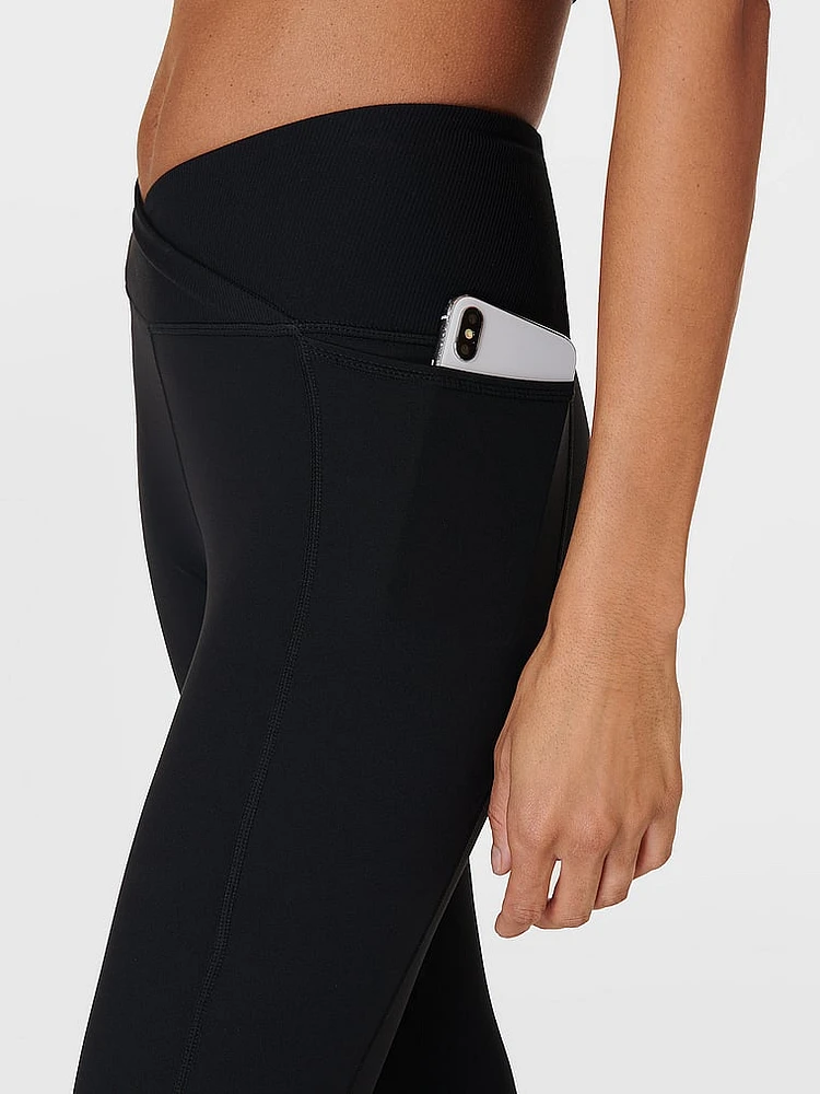 Super Soft Ultra-Lite 7/8 Wrap Yoga Leggings